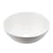 Novatto Mini 12-inch round White Porcelain Sink with Brushed Nickel Pop-up Drain NP-208206BN - alternate 4